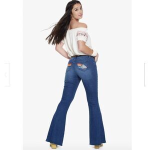 New Her Universe Star Wars Bell‎ Bottom Flare Jeans Jr Size 3 Han Solo Falcon